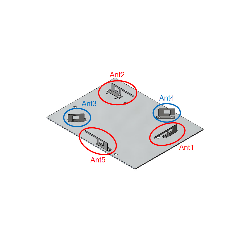 Integrated Antenna and Thermal Solution for 2.4/5GHz Dual Band WiFi Antenna with a Heatsink